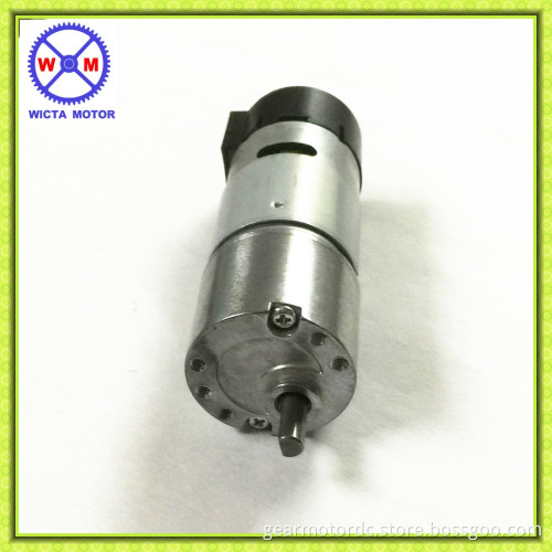 long lifetime high precise dc 12v 24v encoder gear motor with 30mm gearbox